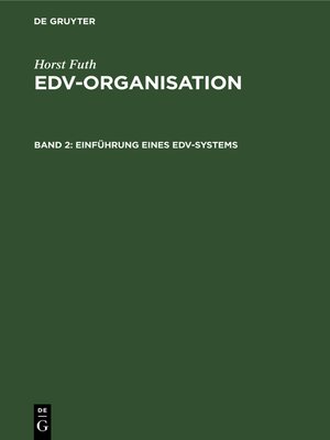 cover image of Einführung eines EDV-Systems